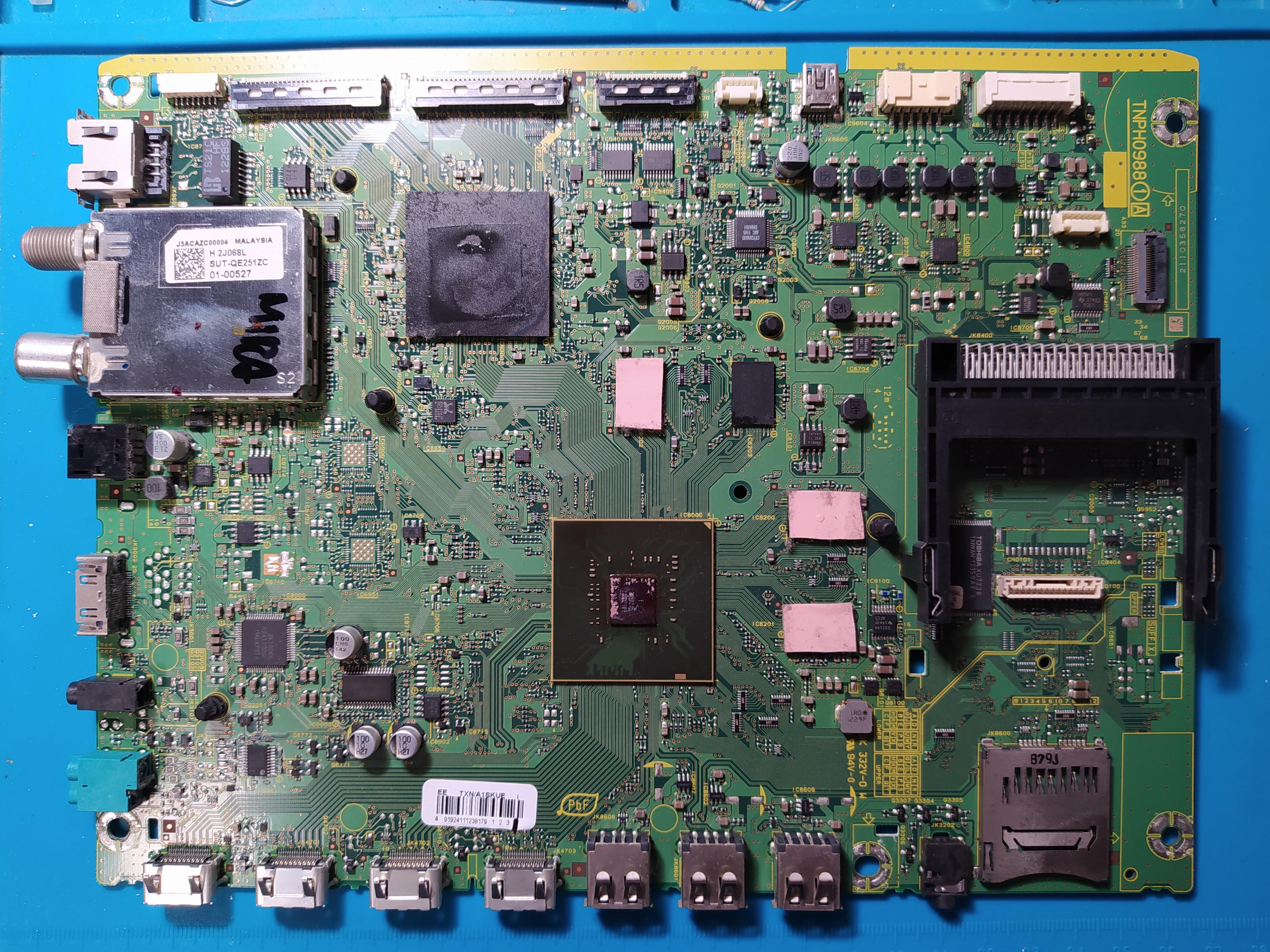 Panasonic Plasma main board repair (ST30 GT30 VT30 ST50 GT50 VT50 